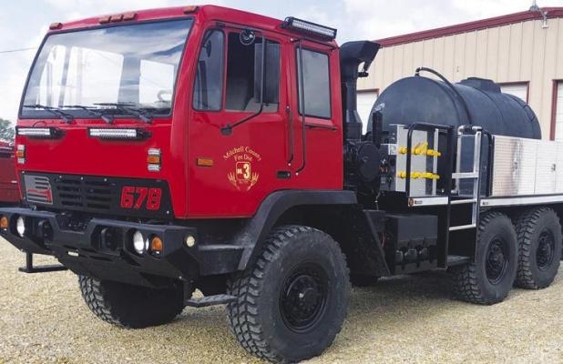 MCRFD #3 builds new Wildland Fire Fighting Unit