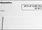 Be aware of advanced voting mailers