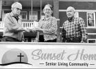 Sunset Home honors board retirees.......