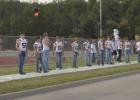 Football players recognized
